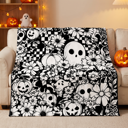 CozeColor™ Halloween Coloring Blanket